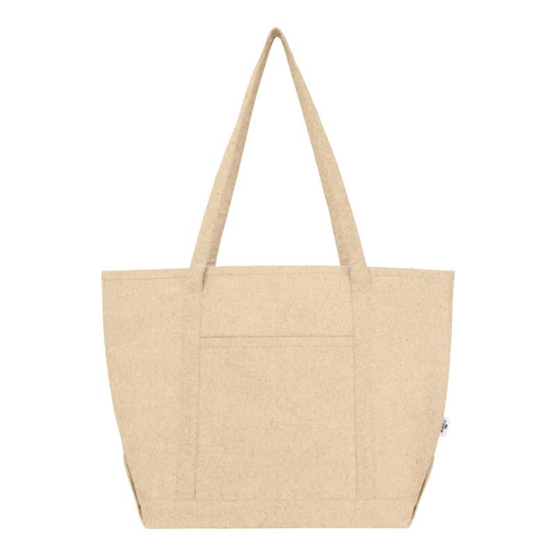 Custom Cailee Recycled Cotton Starboard Tote Bag with logo - 6