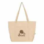 Custom Cailee Recycled Cotton Starboard Tote Bag with logo - 7