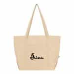 Custom Cailee Recycled Cotton Starboard Tote Bag with logo - 8