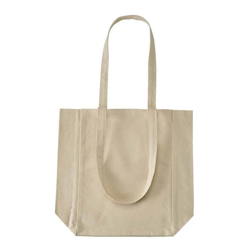 Custom 10 Oz. Cotton Canvas Everyday Tote Bag with logo - 5