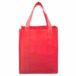Custom 13"W x 15"H x 10"Gusset -"SUPER MEGA" Grocery Shopping Tote Bag with logo - 9