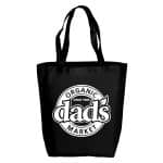 Custom 15"W x 14"H x 5"Gusset - "CORAL ECONOMY" Grocery and Shopping Tote Bag with logo - 4