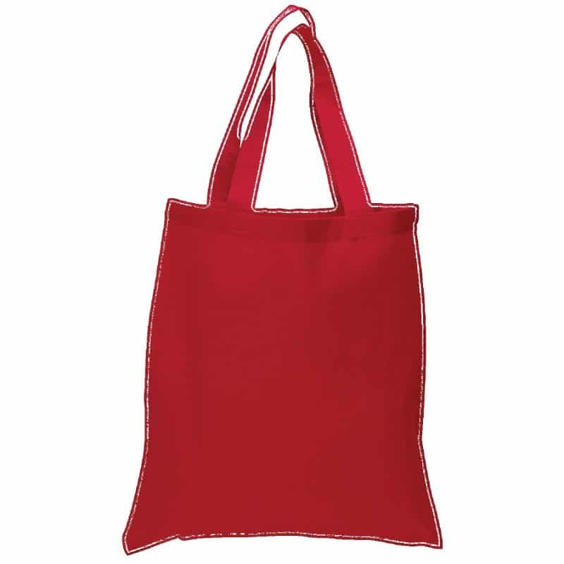 Custom 5.5 Oz. Cotton Canvas Tote Bag with logo - 2