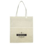 Custom Apollo Recycled Non-Woven Convention Tote with logo - 6