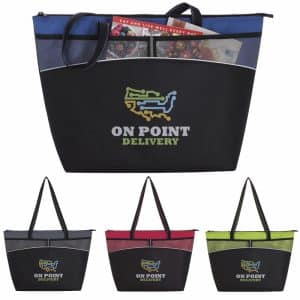 Custom Atchison® Icebreaker Mesh Cooler Tote with logo