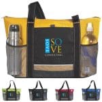 Custom Atchison® Icy Bright Cooler Tote with logo