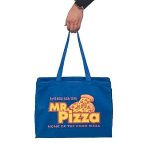 Custom Custom Full Gusset Heavy Canvas Tote Bags with logo