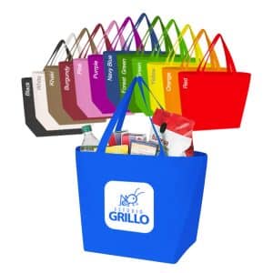 Custom Custom Shopper Tote Bags with logo