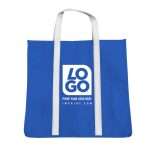 Custom Custom Two Tone Tote Bags with logo - 2