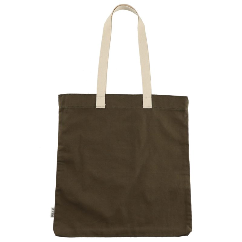 Custom FEED Organic Cotton Convention Tote with logo - 7