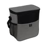 Custom Heathered Cooler Tote Bag with logo - 4
