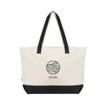 Custom Large Starboard Recycled Cotton Canvas Tote Bag with logo - 3