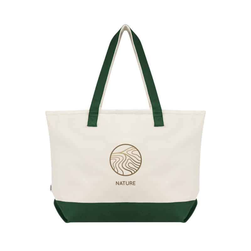 Custom Large Starboard Recycled Cotton Canvas Tote Bag with logo - 6