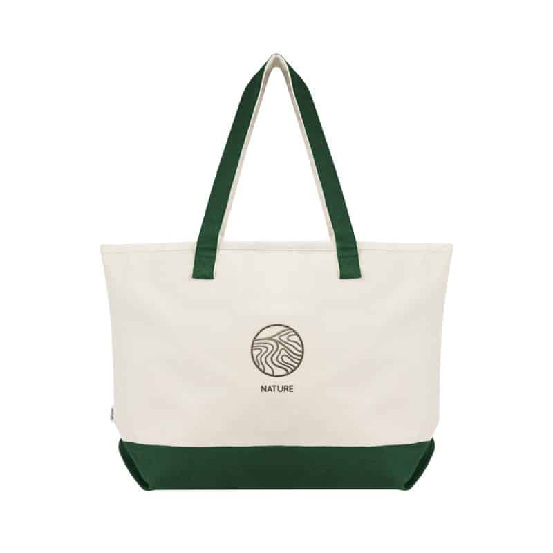 Custom Large Starboard Recycled Cotton Canvas Tote Bag with logo - 7
