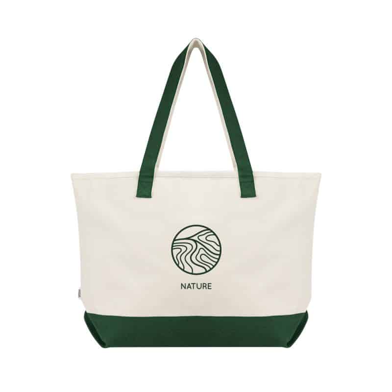 Custom Large Starboard Recycled Cotton Canvas Tote Bag with logo - 8