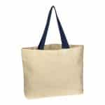 Custom Natural Cotton Canvas Tote Bag with logo - 7