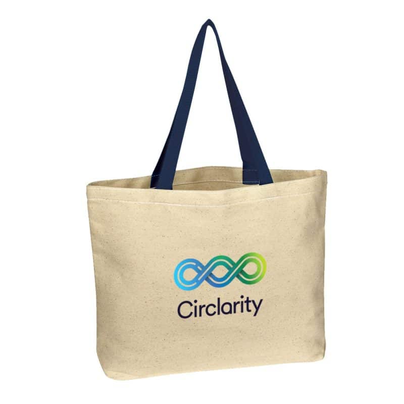 Custom Natural Cotton Canvas Tote Bag with logo - 8