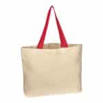 Custom Natural Cotton Canvas Tote Bag with logo - 9