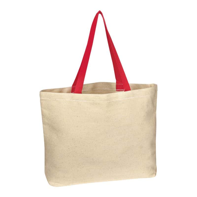 Custom Natural Cotton Canvas Tote Bag with logo - 9