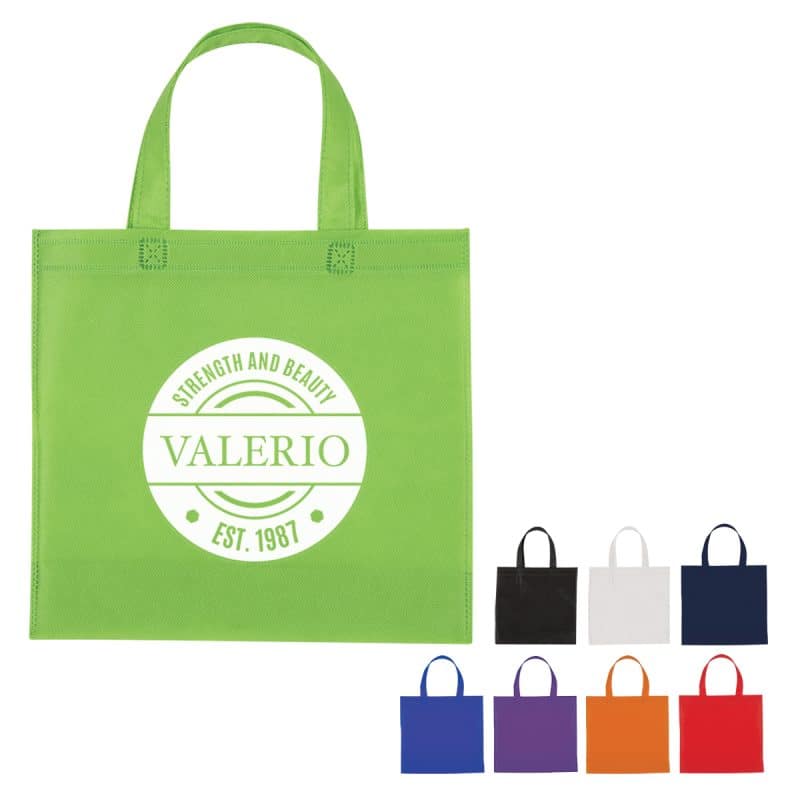 Custom Non-woven Mini Brochure Tote Bag with logo