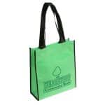 Custom Peak Non-Woven Tote Bag with Pocket with logo - 8