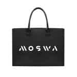 Custom Polly Large Shopper Tote Bag with logo - 5