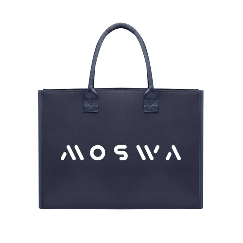 Custom Polly Large Shopper Tote Bag with logo - 9