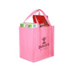 Custom 12 X 12 X 8 Standard Grocery Tote with logo - 4