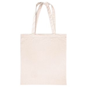 Custom 15"x16" Calico Cotton Tote Bag 140GSM with logo - 1