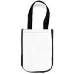 Custom 9" x 12" Laminated Full-Color Tote Bag (6 Weeks Air) with logo - 1