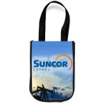 Custom 9" x 12" Laminated Full-Color Tote Bag (6 Weeks Air) with logo - 2