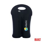 Custom BUILT® Two Bottle Wine Tote with logo - 2