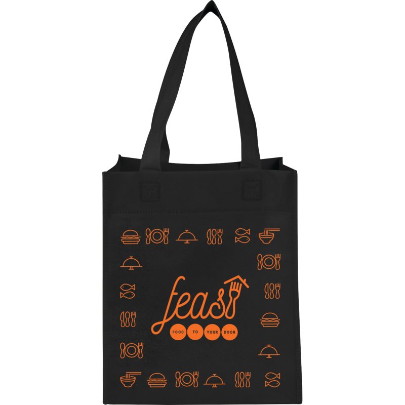 Custom Basic Grocery Tote with logo - 3
