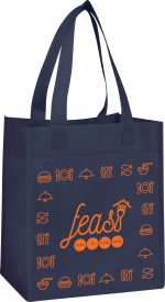 Custom Basic Grocery Tote with logo - 8