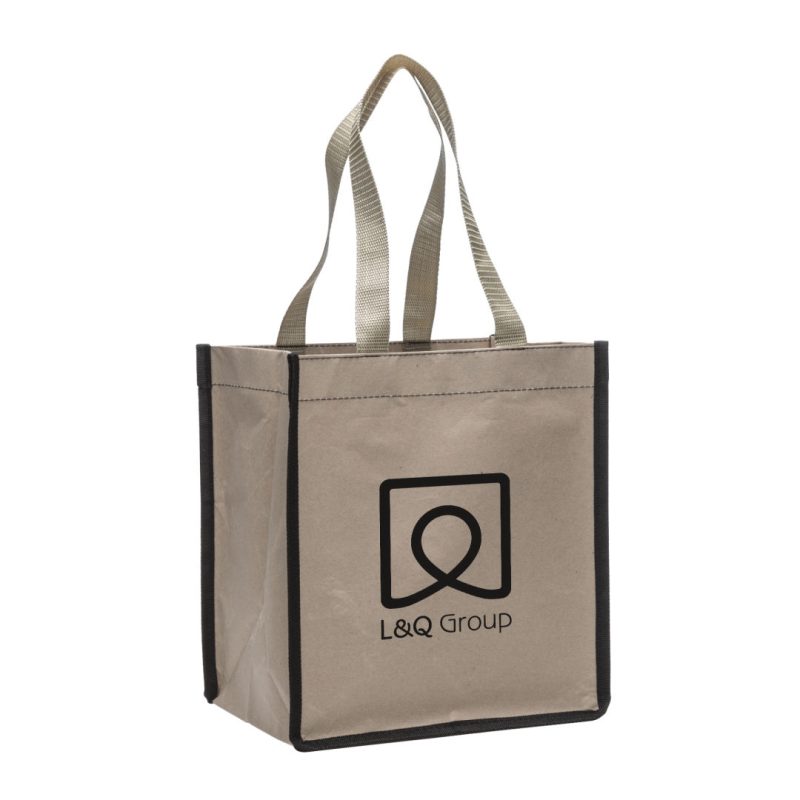 Custom Bramley Kraft Tote Bag with logo