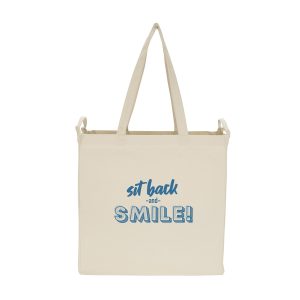 Custom Double-Handle Cotton Tote with logo