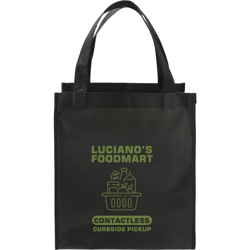Custom Double Laminated Wipeable Grocery Tote with logo - 3