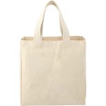 Custom Essential 8oz Cotton Grocery Tote with logo - 5