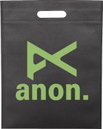 Custom Freedom Heat Seal Non-Woven Tote with logo