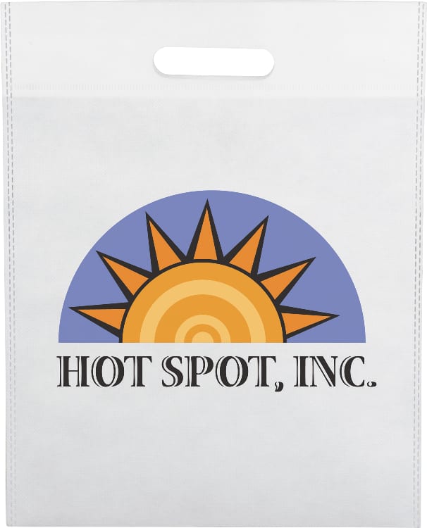 Custom Freedom Heat Seal Non-Woven Tote with logo - 9