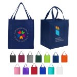 Custom Full Color Large Non Woven Tote with logo