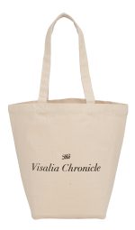 Custom Herringbone 7oz Cotton Canvas Grocery Tote with logo - 4