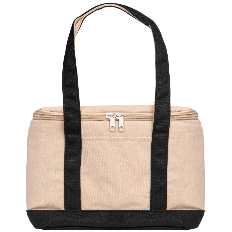 Custom Insulated Cotton Lunch Tote with logo - 1