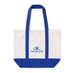 Custom Large TJ Canvas Tote Bag with logo - 2