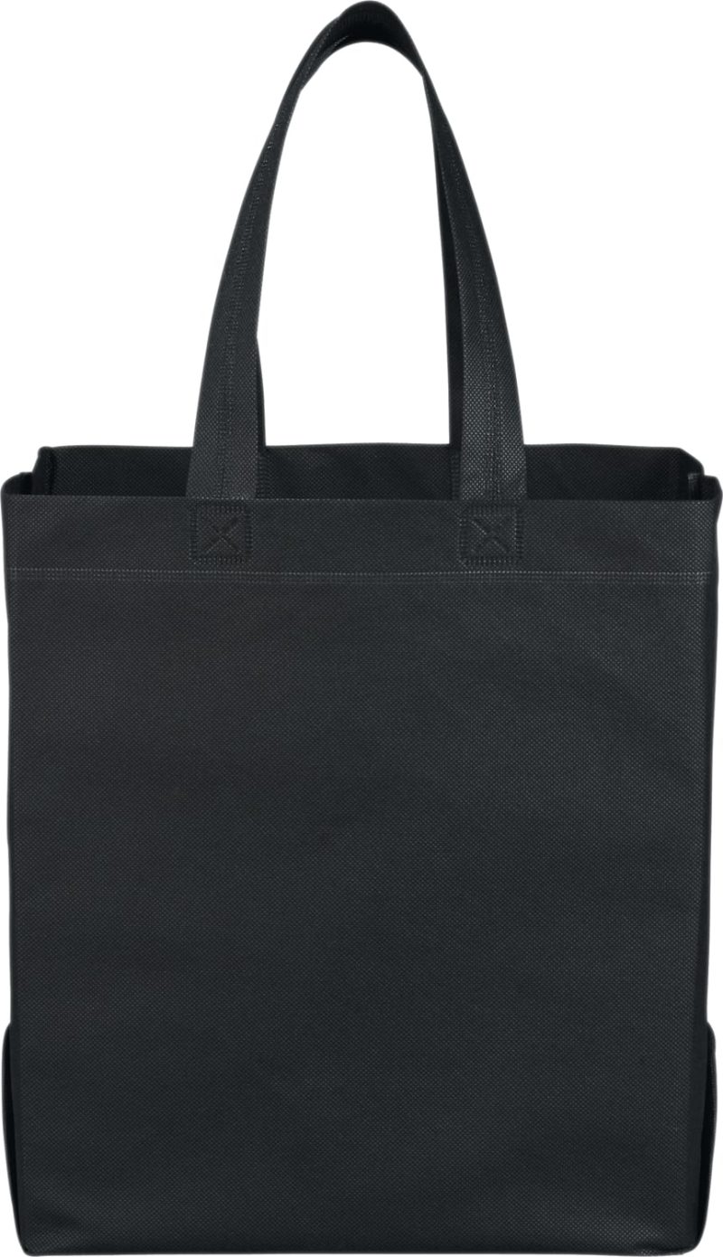 Custom Liberty Heat Seal Non-Woven Grocery Tote with logo - 1
