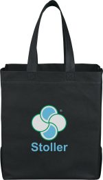 Custom Liberty Heat Seal Non-Woven Grocery Tote with logo - 2