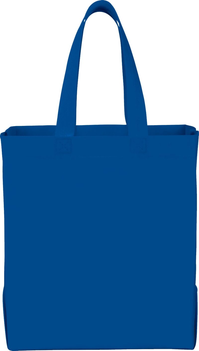 Custom Liberty Heat Seal Non-Woven Grocery Tote with logo - 5