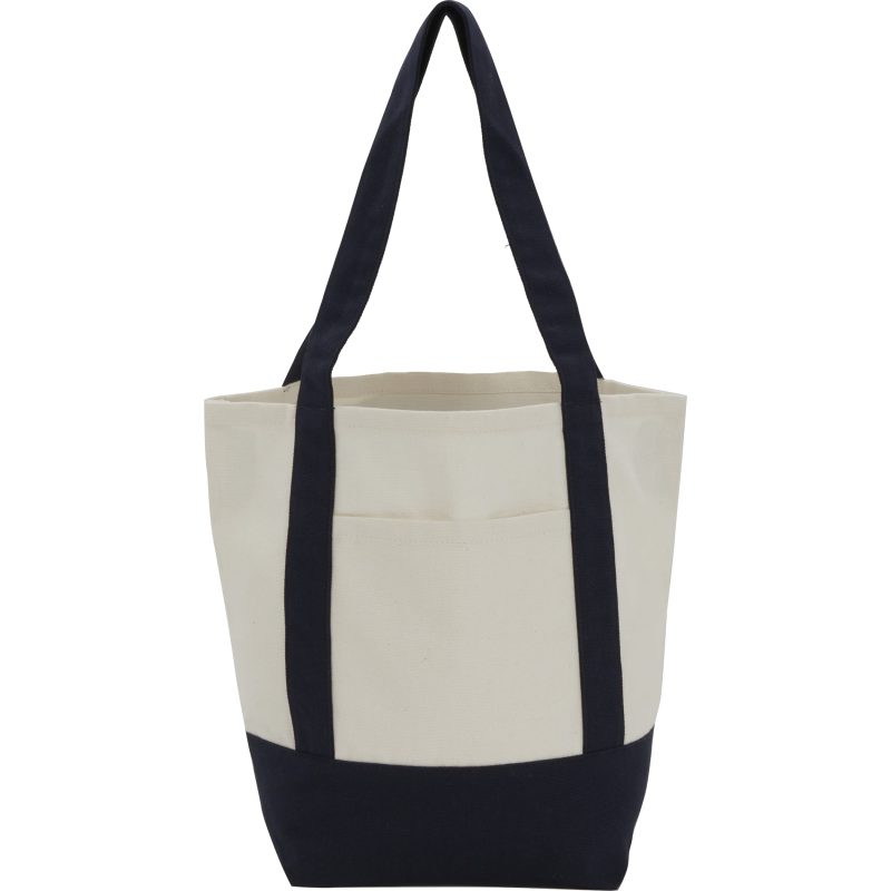 Custom Mini Recycled 8oz Cotton Canvas Tote with logo - 1
