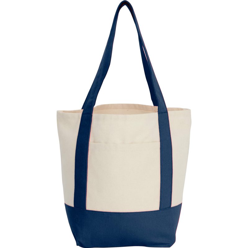 Custom Mini Recycled 8oz Cotton Canvas Tote with logo - 5