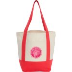 Custom Mini Recycled 8oz Cotton Canvas Tote with logo - 6
